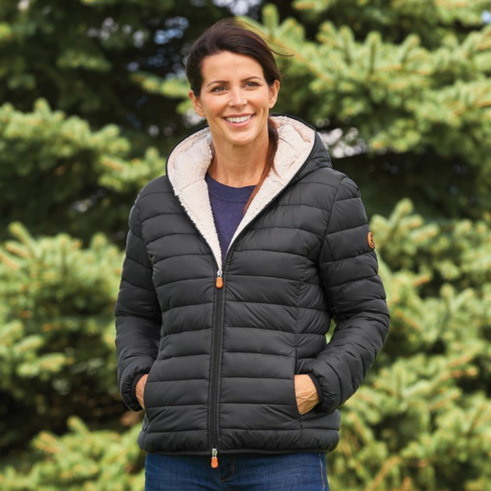 Animal-Free Sherpa Coat - Picture 1 of 16